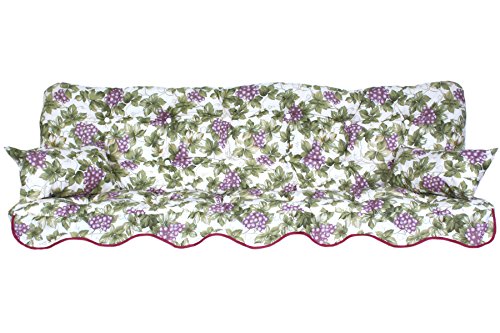 Polsterauflage Hollywoodschaukel 180x50 Modell 153 von Adlatus-Kühnemuth