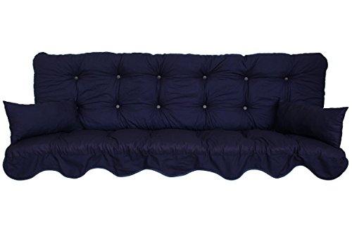 Adlatus-Kühnemuth Polsterauflage Hollywoodschaukel 180x50 Modell 890 Dralon Uni blau Adlatus-Kühnemuth Polsterauflage Hollywoodschaukel 180x50 Modell 890 Dralon Uni blau von Adlatus-Kühnemuth