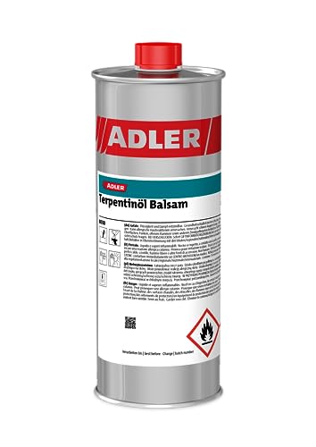 ADLER Terpentinöl Balsam 1 Liter, Spezialterpentin, Verdünner Ölfarben von ADLER