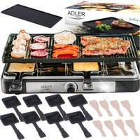 Adler Elektrischer Raclette-Grill Ad6616 von Adler