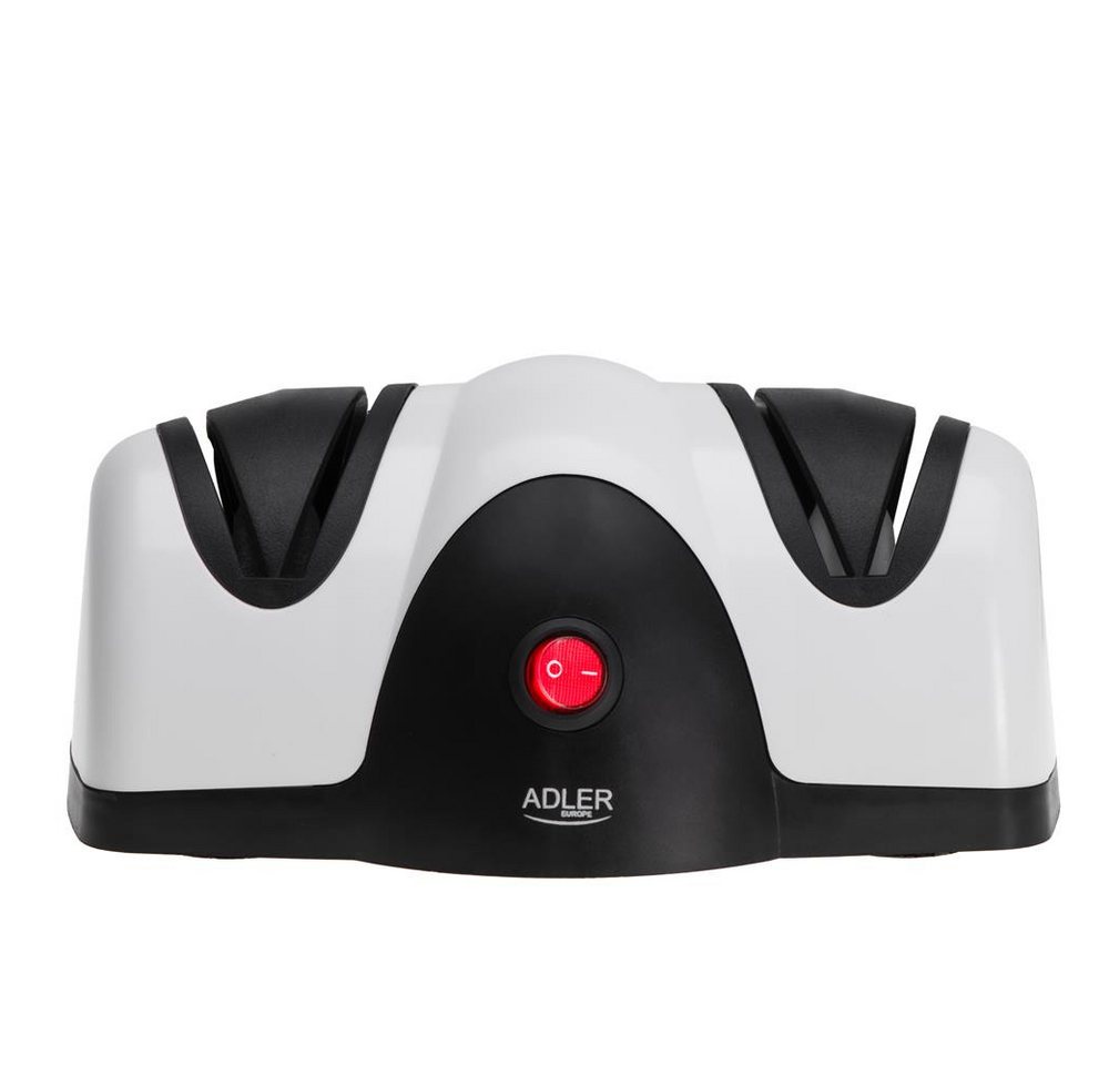 Adler Messerschärfer AD 4518, elektrischer Messerschärfer, rutschfest, weiß, schwarz Adler Messerschärfer AD 4518, elektrischer Messerschärfer, rutschfest, weiß, schwarz von Adler