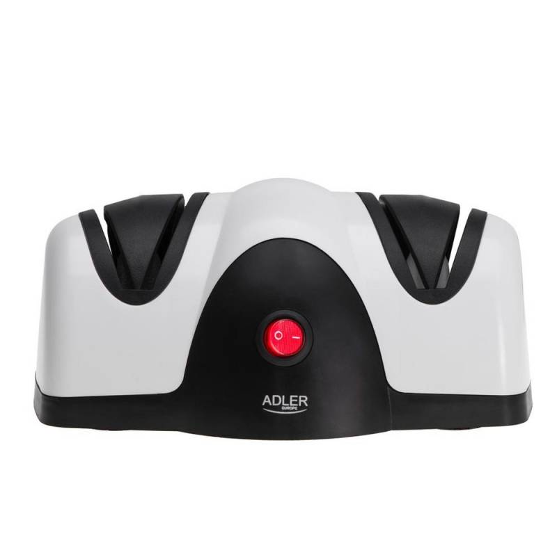 Adler Messerschärfer AD 4518, elektrischer Messerschärfer, rutschfest, weiß, schwarz Adler Messerschärfer AD 4518, elektrischer Messerschärfer, rutschfest, weiß, schwarz von Adler