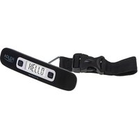 Adler Reisegepäckwaage 8190 n. Chr. Maximales Gewicht (Belastbarkeit) 50 kg Genauigkeit 10 g Schwarz von Adler