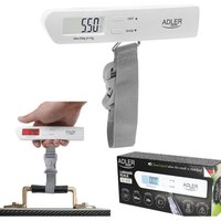 Adler Reisegepäckwaage 8191 n. Chr. Maximales Gewicht (Belastbarkeit) 50 kg Genauigkeit 10 g Grau von Adler