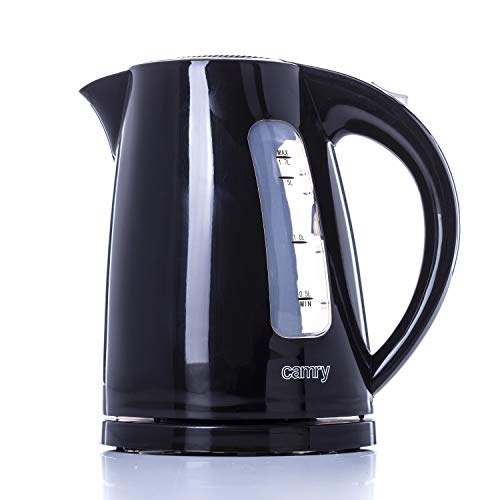 Camry CR 1255b electric kettle 1.7 L Black 2200 W von CAMRY