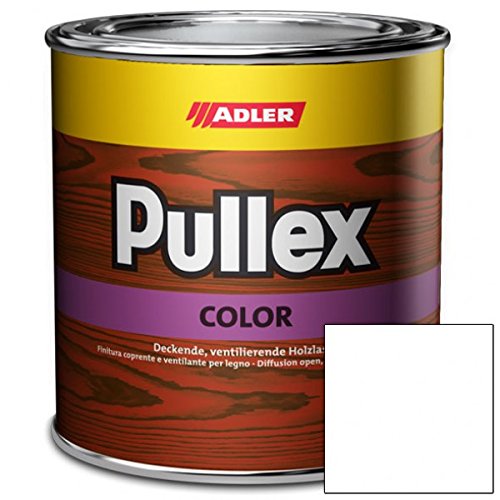 ADLER Pullex Color W10 2.5l Weiß Holzfarbe Deckfarbe Wetterschutzfarbe von ADLER