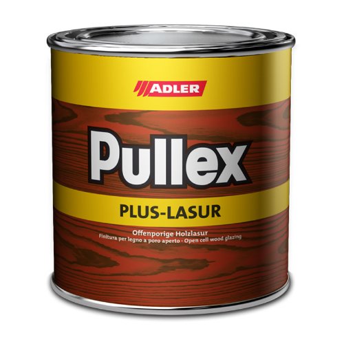 ADLER Pullex Plus-Lasur - Holzlasur Außen Farblos - Universell einsetzbare & aromatenfreie Holzschutzlasur als perfekter UV- & Wetterschutz - 2,5 l Kalkweiß/Weiß von ADLER