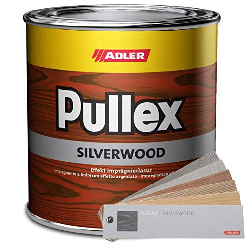 Pullex Silverwood 750ml Graualuminium Imprägnierlasur Holzschutzlasur Holzschutz von ADLER