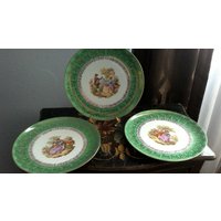 Bayern-Platten, Vintage Fragonards Set Von 3 Platten von AdmirasTreasure