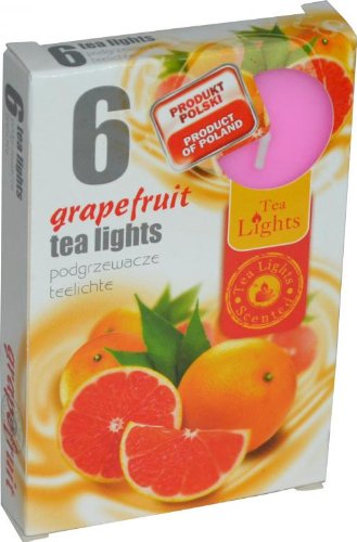 Teelicht 6 Teelichter Duftkerzen Grapefruit von Admit