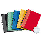 Adoc Classic Notizbuch DIN A5 Kariert Spiralbindung Pappe Farbig sortiert 144 Seiten von Adoc