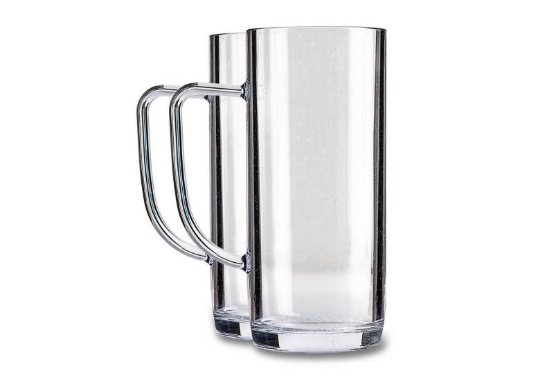 Adoma GmbH Becher 2er-Set Bierseidel 0,3 L - Kunststoff, Kunststoff von Adoma GmbH