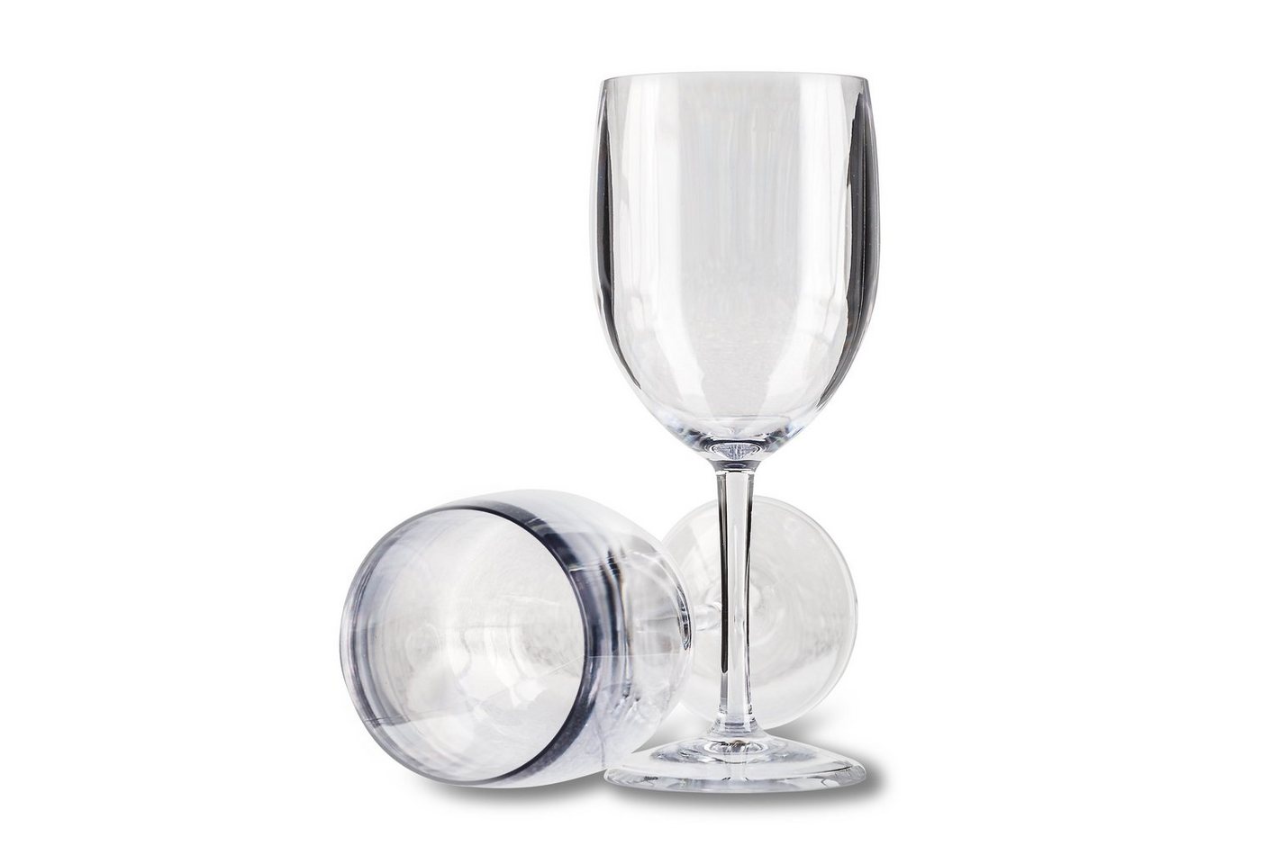 Adoma GmbH Becher 2er-Set Weinkelch 0,2 L - Kunststoff, Kunststoff von Adoma GmbH