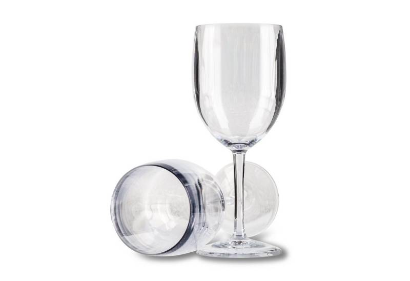 Adoma GmbH Becher 2er-Set Weinkelch 0,2 L - Kunststoff, Kunststoff von Adoma GmbH