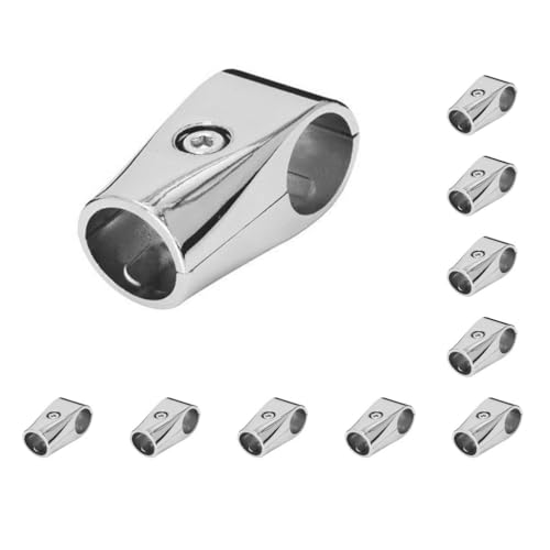 10 Set 1 Stück Innendurchmesser 25 mm Klemmen T Rohrschelle Verbinder für Zaun Boot Gerüst von Adoorniequea