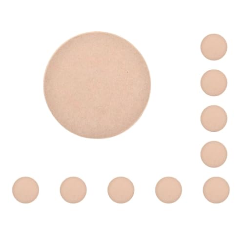 10 Set Töpferscheiben Schläger Faserplatte flache Scheibe Platte für Keramik Ton Herstellung DIY 12 cm von Adoorniequea