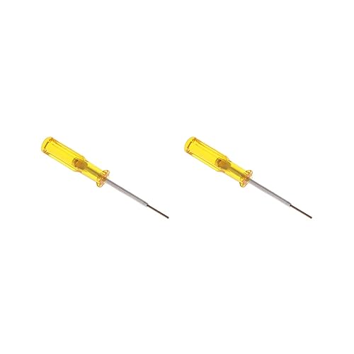 Adoorniequea 2 Sets (Gelb) Sechskant Schraubendreher-Set für industrielle Overlock-Maschine von Adoorniequea