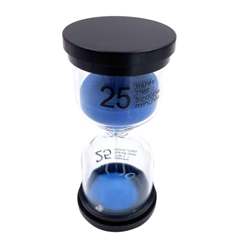 Adoorniequea 25-Minuten-Sanduhr - Sanduhr - Blue - Bürodekoration - Timer von Adoorniequea