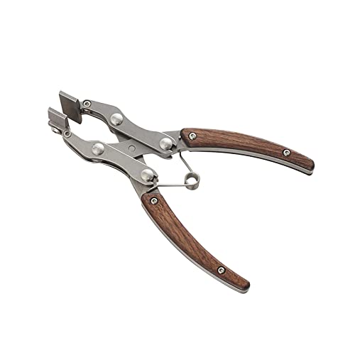 Flache Lederzange für Lederhandwerk DIY Handwerkzeuge handgefertigte Parallelzange von Adoorniequea