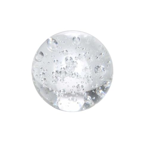 Landschaftsbau Transparent Crack Ball Glas Wasser Brunnen Dekoration Fisch Tank Fotografie Requisiten Glück Zubehör 5cm Blase, 5cm Bubble Balls von Adoorniequea