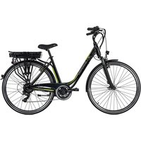 Alu City Pedelec Versailles 28'' E-Bike schwarz-grün von Adore