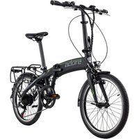 Adore Alu E-Faltrad 20'' Cologne E-Bike schwarz 250 Watt Li-Ion 36V/10 Ah 6-Gang von Adore