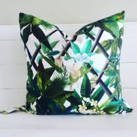Dekorative Kissenbezug in Canope Malachit Lacroix Für Designers Guild. Doppelseitig von AdoreDesignLucie