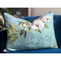 Gerade Fertig Bezug Aus Designers Guild Leinen Floreale Grande Celadon, 45x60cm Gerade Fertig Bezug Aus Designers Guild Leinen Floreale Grande Celadon, 45x60cm von AdoreDesignLucie