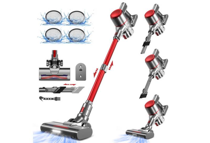 Adormii Akku-Hand-und Stielstaubsauger Akku Staubsauger Kabellos 45000Pa/50Min/1.6L HEPA*4, 450 W, beutellos, HEPA×4,Vacuum Cleaner,Staubsauger für Tierhaare,Teppich und Hartboden Adormii Akku-Hand-und Stielstaubsauger Akku Staubsauger Kabellos 45000Pa/50Min/1.6L HEPA*4, 450 W, beutellos, HEPA×4,Vacuum Cleaner,Staubsauger für Tierhaare,Teppich und Hartboden von Adormii