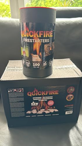 100 Stück Anzünder und 500 er Nachfüllbeutel Anzünder Tüten Anzündtüten Feuerkissen von Krokodilzange