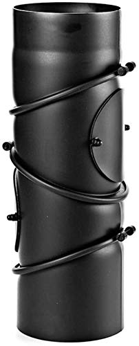 AdoroSol Vertriebs GmbH Ofenrohr Multibogen verstellbar mit Tür DN 150 mm 3 x 45° schwarz von AdoroSol Vertriebs GmbH