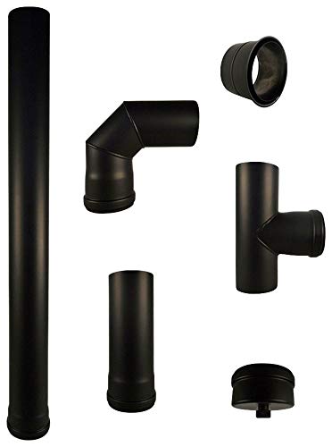 Pelletrohrset 80 mm Durchmesser schwarz AdoroSol Vertriebs GmbH Pelletofen Anschluss-Set 80 Pelletrohrset 80 mm Durchmesser schwarz AdoroSol Vertriebs GmbH Pelletofen Anschluss-Set 80 von Krokodilzange