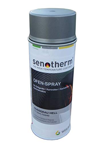 Senotherm Ofenspray hellgrau grey 400 ml AdoroSol Vertriebs GmbH Dose Spray von AdoroSol Vertriebs GmbH