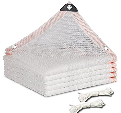 Adpavlix Sonnensegel Rechteckig Sonnenschutz, Wasserdicht Balkon Terrasse mit Ösen 50% UV Schutz HDPE schattiergewebe schattentuch for Terrasse, Balkon, Gewächshaus und Garten Viereck Rechteck Quadrat von Adpavlix