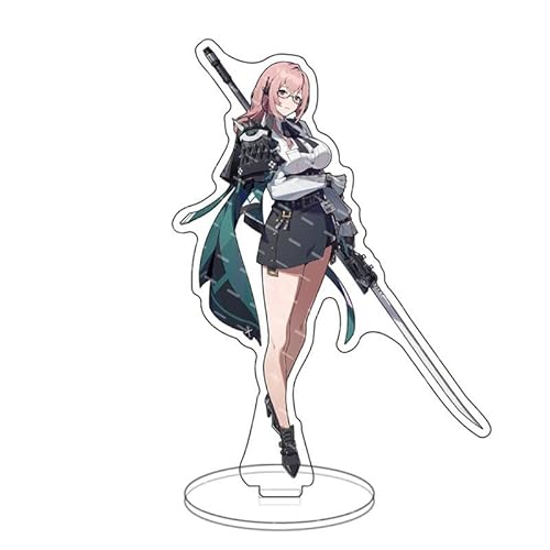 AdrEta Zenless Zone Zero Character Acrylic Stands Figure Zenless Zone Zero Anime Figure Table Decorations Game Poster Character Standing Plates Fans Collectors (YANAGI) von AdrEta