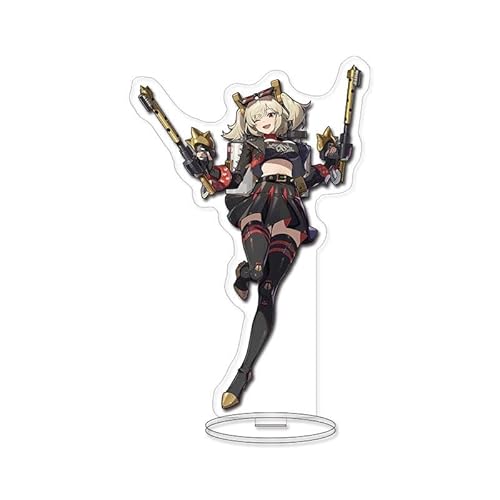AdrEta Zenless Zone Zero Character Acrylic Stands Figure Zenless Zone Zero Table Decorations Game Poster Character Standing Plates Fans Collectors (BURNICE WHITE) von AdrEta