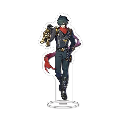 AdrEta Zenless Zone Zero Character Acrylic Stands Figure Zenless Zone Zero Table Decorations Game Poster Character Standing Plates Fans Collectors (Lighter) von AdrEta