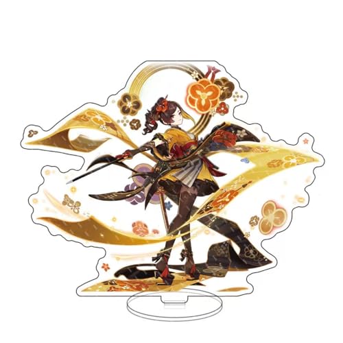 Genshin Impact Charakter Acryl Ständer Figur Genshin Impact Tischdekorationen Spiel Poster Charakter Stehplatten (CHIORI) von AdrEta
