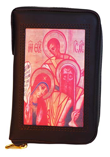 Adriatica Pelletteria Stundenliturgie Ledertaschen für Liturgie der Stunden 4 Bände, Leder, braun, von Adriatica Pelletteria