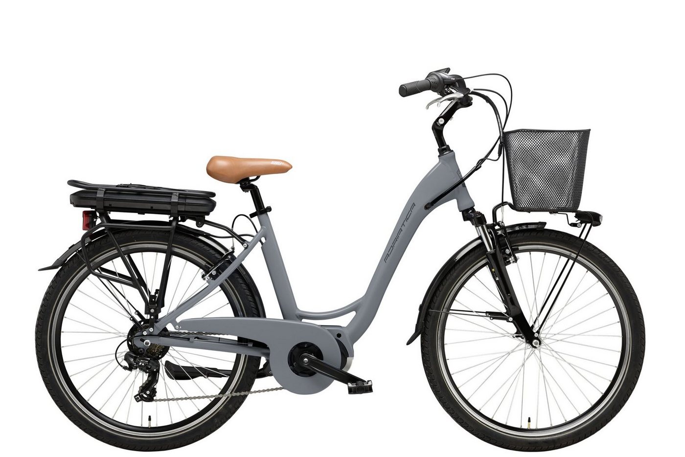 Adriatica E-Bike, 6 Gang, Kettenschaltung, 468 Wh Akku von Adriatica