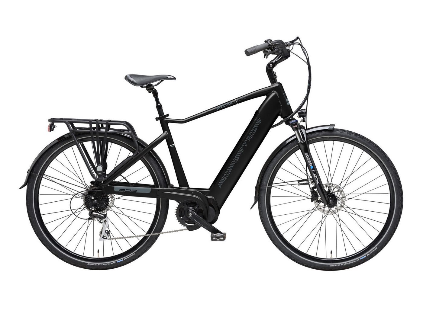 Adriatica E-Bike, 7 Gang, Kettenschaltung, 522 Wh Akku, Elektro-Trekkingbike 28 Zoll 3 KING MAN von Adriatica