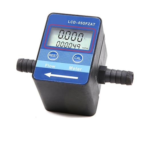 Fluidmeter Counter DN10 30-1200L/Hour Sensoren Wasser Öl Meter Messgerät Flüssigkeits-Durchflussmesser von Adrosstoller