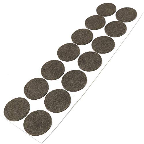 Adsamm® / 14 x Selbstklebende Filzgleiter/Braun/ø 32 mm/Rund/Möbelgleiter aus Filz mit 3.5 mm Stärke/Möbel- und Bodengleiter Adsamm® / 14 x Selbstklebende Filzgleiter/Braun/ø 32 mm/Rund/Möbelgleiter aus Filz mit 3.5 mm Stärke/Möbel- und Bodengleiter von Adsamm