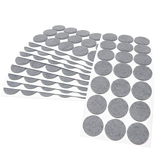 Adsamm® / 210 x Selbstklebende Filzgleiter/Grau/ø 30 mm/Rund/Möbelgleiter aus Filz mit 3.5 mm Stärke/Möbel- und Bodengleiter Adsamm® / 210 x Selbstklebende Filzgleiter/Grau/ø 30 mm/Rund/Möbelgleiter aus Filz mit 3.5 mm Stärke/Möbel- und Bodengleiter von Adsamm