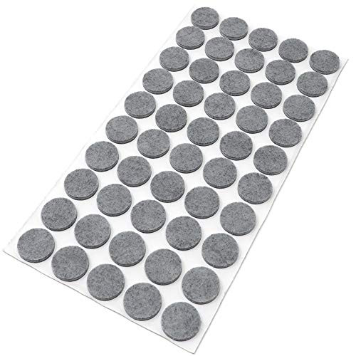 Adsamm® / 50 x Selbstklebende Filzgleiter/Grau/ø 20 mm/Rund/Möbelgleiter aus Filz mit 3.5 mm Stärke/Möbel- und Bodengleiter Adsamm® / 50 x Selbstklebende Filzgleiter/Grau/ø 20 mm/Rund/Möbelgleiter aus Filz mit 3.5 mm Stärke/Möbel- und Bodengleiter von Adsamm