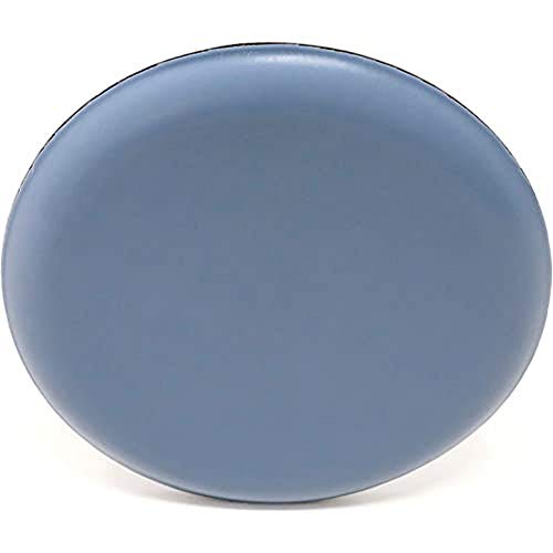 Adsamm® / 100 x selbstklebende PTFE-Möbelgleiter / Grau-Blau / Ø 70 mm / rund / 5 mm dicke Möbel- und Bodengleiter von Adsamm