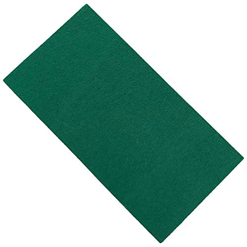 Adsamm® / 3 x Selbstklebende Filzplatten/Grün / 100x200 mm/Rechteckig / 1.5 mm dünne Selbstklebende Möbelgleiter aus Filz von Adsamm