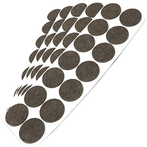 Adsamm® / 70 x selbstklebende Filzgleiter/Braun/ø 32 mm/Rund/Möbelgleiter aus Filz mit 3.5 mm Stärke/Möbel- und Bodengleiter Adsamm® / 70 x selbstklebende Filzgleiter/Braun/ø 32 mm/Rund/Möbelgleiter aus Filz mit 3.5 mm Stärke/Möbel- und Bodengleiter von Adsamm