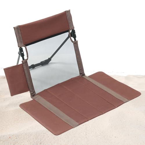 Adsfvs Bleacher Sitz | Klappbarer Wanderruhekissen,Tragbarer Sitz Mit Rückenlehne Für Garten Angeln Reisen Camping Stadion Outdoor Picknick von Adsfvs