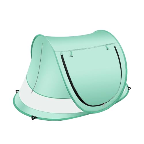 Adsfvs Pop Up Baby Zelt - UV Beständige Kinderkuppel | Tragbar Wasserdichtes Baby Strandzelt Für Outdoor Garten Pool Picknick Urlaub Reisen von Adsfvs